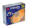 CD-R Verbatim 700МБ, 80 мин., 52x, 10шт., Color Slim Case, DL+, записываемый компакт-диск