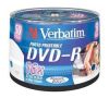 DVD-R Verbatim 4.7ГБ, 16x, 50шт., Bulk, Printable, (43533), записываемый DVD диск