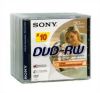 miniDVD-RW Sony 1.4ГБ, 30мин., 10шт., Slim Case, (10DMW30), перезаписываемый DVD диск