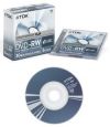 miniDVD-RW TDK 1.4ГБ, 2x, 5шт., Slim Jewel Case, (DVD-RW14JCEC5), перезаписываемый DVD диск