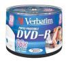 DVD-R Verbatim  4.7ГБ, 16x, 50шт., Bulk, Printable, (43533),  записываемый DVD диск